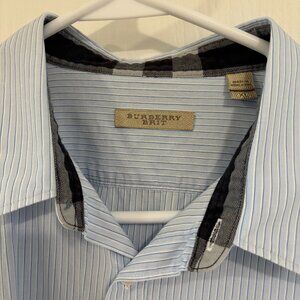 Burberry Cambridge Long Sleeve Shirt Sky Blue Sky Blue XL